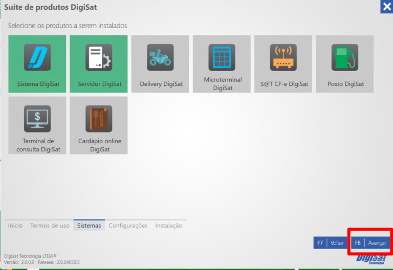 Instalar sistema Digisat – Suporte – Proenza Tecnologia